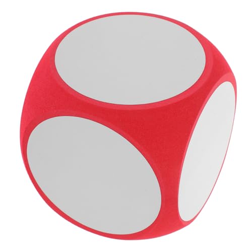 TOYANDONA Leere Schaumstoffwürfel Standardspiel große Würfel Gegenwürfel Gesprächswürfel Würfelrohling riesige Schaumwürfel Würfel im Klassenzimmer löschbare Würfel Spiel-Requisiten Eva rot TOYANDONA Leere Schaumstoffwürfel Standardspiel große Würfel Gegenwürfel Gesprächswürfel Würfelrohling riesige Schaumwürfel Würfel im Klassenzimmer löschbare Würfel Spiel-Requisiten Eva rot von TOYANDONA