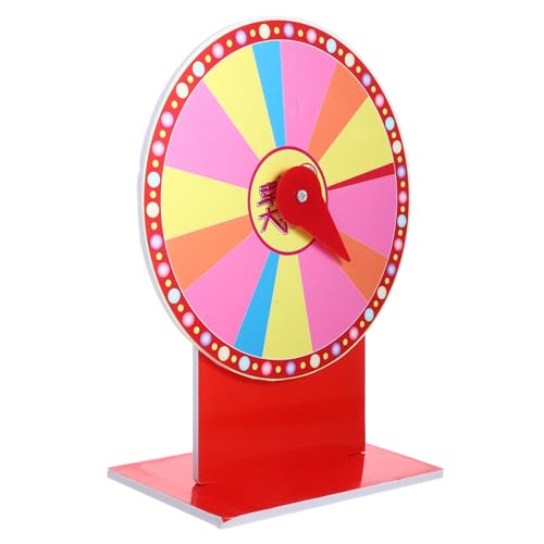 TOYANDONA Lehrmittel für Plattenspieler Spinnen Tisch-Preisrad zappeln verlosen Rand Partyspiel Prop Tischspiel Prop Veranstaltungsspielrad DIY-Spiel-Gewinnrad Preisrad für Glück TOYANDONA Lehrmittel für Plattenspieler Spinnen Tisch-Preisrad zappeln verlosen Rand Partyspiel Prop Tischspiel Prop Veranstaltungsspielrad DIY-Spiel-Gewinnrad Preisrad für Glück von TOYANDONA