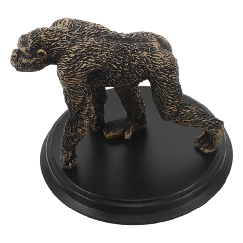 TOYANDONA Lehrmittel zur menschlichen Evolution Schimpansen Gorilla - Gorilla -Figur Gorilla-Actionfigur Indische Figuren für Diorama Orang-Utan- gozilla Plastik von TOYANDONA