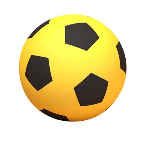 TOYANDONA Leiser Fußball Leiser Fußball Für Das Leiser Fußball Für Drinnen Kinderfußball Für Drinnen Jonglierfußball Für Leiser Fußball Für Drinnen Gelber Pu Schaum TOYANDONA Leiser Fußball Leiser Fußball Für Das Leiser Fußball Für Drinnen Kinderfußball Für Drinnen Jonglierfußball Für Leiser Fußball Für Drinnen Gelber Pu Schaum von TOYANDONA