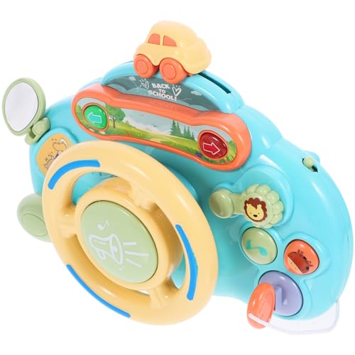 TOYANDONA Lenkrad Fahrsimulator für Musikspielzeug für Kinderwagen kinderwagenspielzeug Auto lenkradbezug Lenkrad zum Kleinkind fährt Plastik TOYANDONA Lenkrad Fahrsimulator für Musikspielzeug für Kinderwagen kinderwagenspielzeug Auto lenkradbezug Lenkrad zum Kleinkind fährt Plastik von TOYANDONA