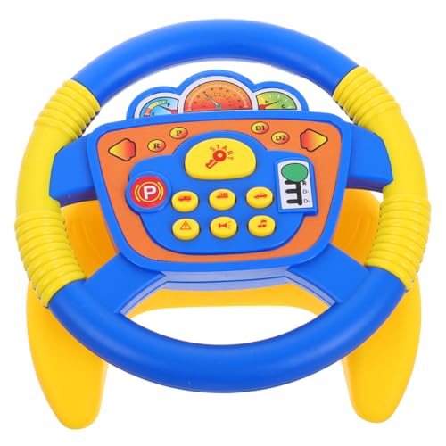 TOYANDONA Lenkrad kinderspielzeug interaktives lustiges -Fahrspielzeug Lenkrad für Babyautositz- Plastik TOYANDONA Lenkrad kinderspielzeug interaktives lustiges -Fahrspielzeug Lenkrad für Babyautositz- Plastik von TOYANDONA