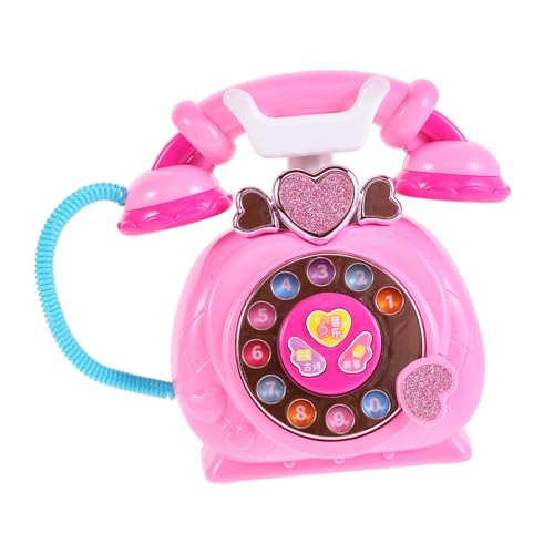 TOYANDONA Pädagogisches Telefonspielzeug Für Kinder Maschine Mit Realistischem Design Entwickelt Sprachliche Und Kognitive Fähigkeiten Sicheres Rollenspiel-telefonspielzeug TOYANDONA Pädagogisches Telefonspielzeug Für Kinder Maschine Mit Realistischem Design Entwickelt Sprachliche Und Kognitive Fähigkeiten Sicheres Rollenspiel-telefonspielzeug von TOYANDONA