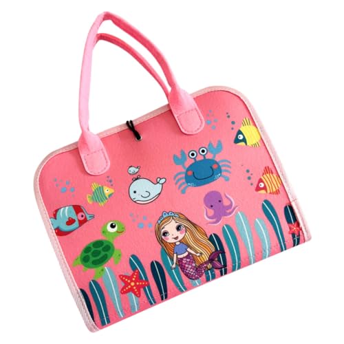 TOYANDONA Lerntafel aus Filz kinderbeschäftigung für Toys Kid Toys dexte spielzeuge Sinnesspielzeug für Kleinkinder Motorikspielzeug für Kleinkinder 1-3 Plastik Rosa TOYANDONA Lerntafel aus Filz kinderbeschäftigung für Toys Kid Toys dexte spielzeuge Sinnesspielzeug für Kleinkinder Motorikspielzeug für Kleinkinder 1-3 Plastik Rosa von TOYANDONA