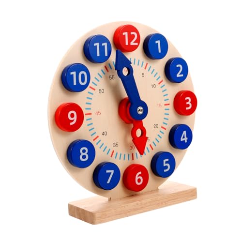 TOYANDONA Kinderzimmer Uhr Zum Lernen Für Kinder Lernuhr Für Kognitive Spieluhr Zur Zeit Und Datumsverständnis Analoges Uhrspielzeug Für Vorschule Und Grundschule Farbige Uhr Für Spielerisches Lernen TOYANDONA Kinderzimmer Uhr Zum Lernen Für Kinder Lernuhr Für Kognitive Spieluhr Zur Zeit Und Datumsverständnis Analoges Uhrspielzeug Für Vorschule Und Grundschule Farbige Uhr Für Spielerisches Lernen von TOYANDONA