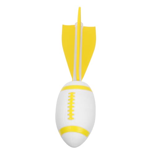 TOYANDONA Leuchtender Glow Football mit LED Licht Robuster Kunststoff Leichter und Sicherer Outdoor Sportspielball für Strand Garten Camping und Lange Wurfspiele TOYANDONA Leuchtender Glow Football mit LED Licht Robuster Kunststoff Leichter und Sicherer Outdoor Sportspielball für Strand Garten Camping und Lange Wurfspiele von TOYANDONA