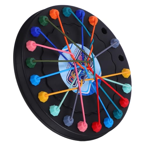 TOYANDONA Logisches Denken Gehirnseil-Puzzle Logikspiele Seil-Puzzle- Rätsel Kinderspielzeug Lustige Familienspiele Lehrmittel Kognitives Für Kinderspiele Plastik von TOYANDONA