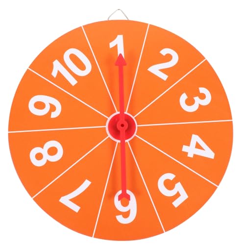 TOYANDONA Lotterie-Plattenspieler verlosen zappeln Spinnen Wheel of Fortune Rad des schicksals zabawki stymulujące rozwój Spiel Plattenspieler zum Selbermachen PVC von TOYANDONA