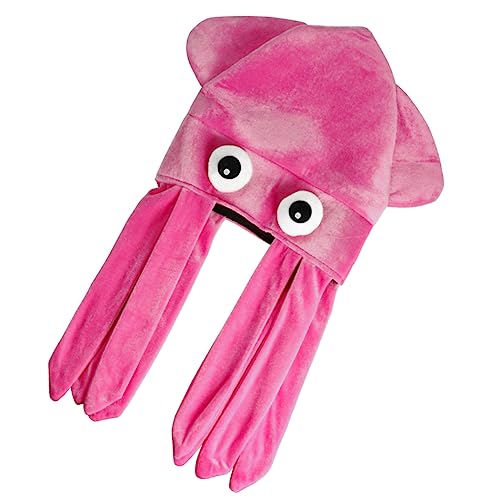 TOYANDONA Lustiger Octopus Hut aus Weichem Material Kreative Party Kopfbedeckung für Halloween Fasching und Kostümfeste Angenehm zu Tragen als TOYANDONA Lustiger Octopus Hut aus Weichem Material Kreative Party Kopfbedeckung für Halloween Fasching und Kostümfeste Angenehm zu Tragen als von TOYANDONA