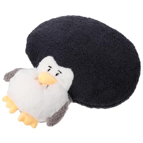 TOYANDONA Lustiges Kuscheltier Pinguin Plüschtier mit Großem Kopf Weiches Stofftier für Mädchen Jungen Schmusetier Niedliches Geschenk von TOYANDONA