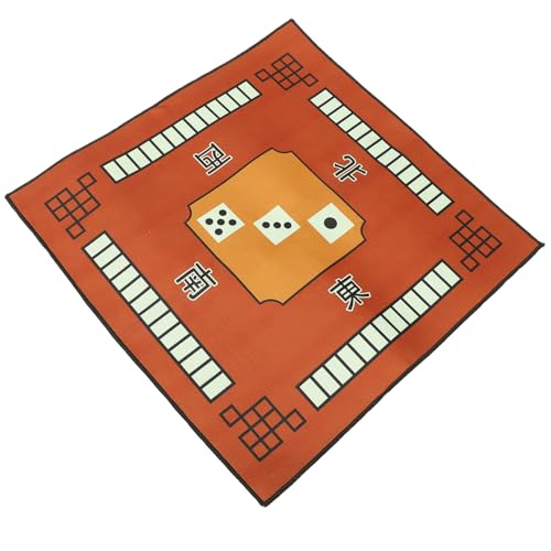 TOYANDONA Mahjong Tischdecke Filz Matte mit Rutschfester Gummirückseite Schalldämpfend Quadratisch Teilig für Dominospiele Paigow und Brettspiel Tischabdeckung TOYANDONA Mahjong Tischdecke Filz Matte mit Rutschfester Gummirückseite Schalldämpfend Quadratisch Teilig für Dominospiele Paigow und Brettspiel Tischabdeckung von TOYANDONA