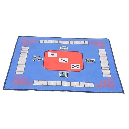 TOYANDONA Mahjong-tischunterlage Aus Polyester 80 X 80 cm Dekorative Matte Für Das Mahjong-Spiel von TOYANDONA