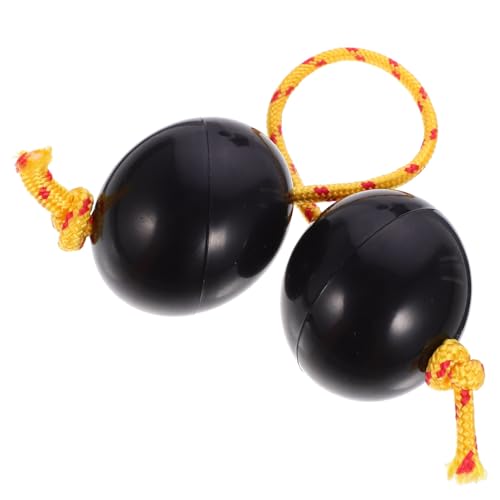 TOYANDONA Marakas Frühpädagogisches Musikalisches Sandstreuer- Musikalisches Eierspielzeug Maracas Percussion- Musikalische Eier Plastik Black TOYANDONA Marakas Frühpädagogisches Musikalisches Sandstreuer- Musikalisches Eierspielzeug Maracas Percussion- Musikalische Eier Plastik Black von TOYANDONA