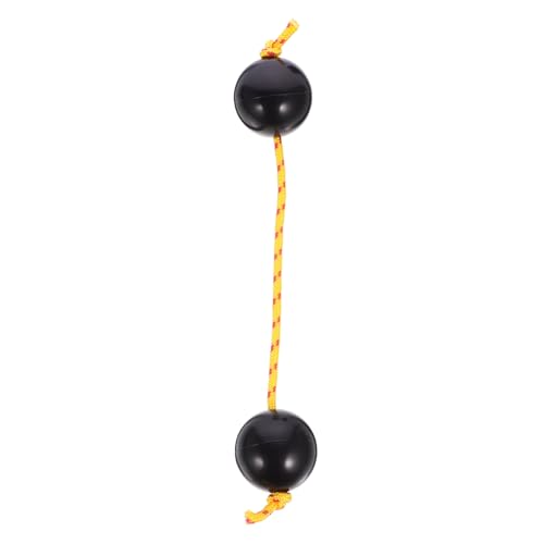 TOYANDONA Marakas interaktives Interactive Toys plaste schüsseln Music Instruments for Eier-Rasseln Musikalisches Schlaginstrument Eier schütteln Plastik Black von TOYANDONA