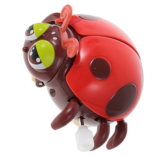 TOYANDONA Marienkäfer- Zum Aufziehen Kindertimer Dinosaurier Junge Wind Puppe Babys Flugzeug-Kleinkinder Zappelt Zappeln Auto Roboter Bausatz Hase Schwimmbad Kaninchen Tiere Plastik von TOYANDONA