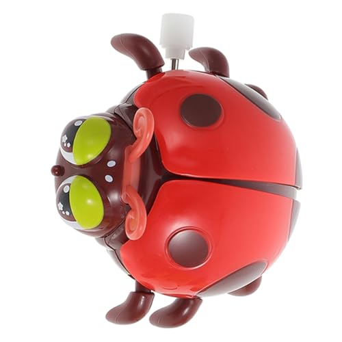 TOYANDONA Marienkäfer- Zum Aufziehen Puppe Junge Kaninchen Bausatz Flugzeug-Kleinkinder Dinosaurier Auto Roboter Wind Zappeln Tiere Zappelt Babys Kindertimer Schwimmbad Hase Plastik von TOYANDONA