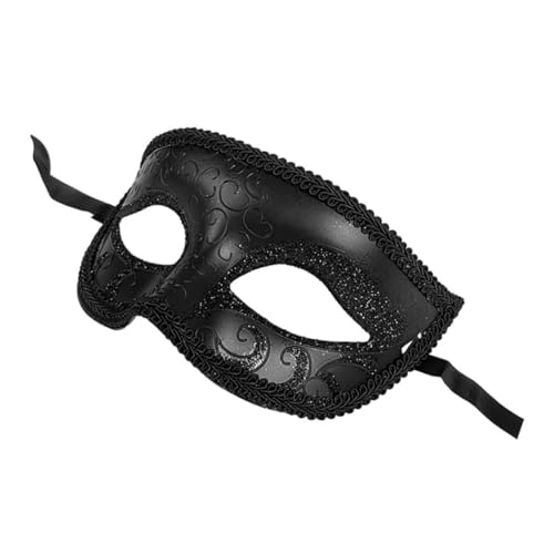 TOYANDONA Maskerade-maske Maskeradeballmaske Karneval-ball-maske Schwarze Maskerademaske Abschlussballmasken Halloween-ballmaske Plastik Antiquität Sexy Männer Und Frauen von TOYANDONA