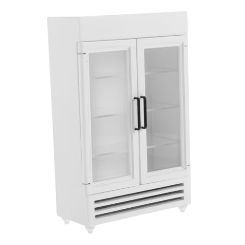 TOYANDONA Maßstab Dollhouse Kühlschrank Robuster Holz Kühlschrank Getränkekühler Möbel für Bastelprojekte TOYANDONA Maßstab Dollhouse Kühlschrank Robuster Holz Kühlschrank Getränkekühler Möbel für Bastelprojekte von TOYANDONA