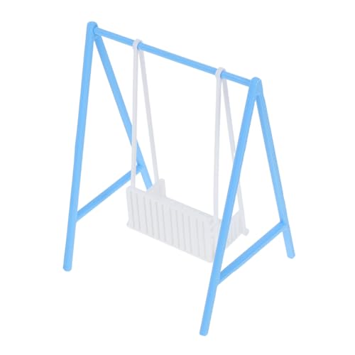 TOYANDONA Miniatur-schaukel Für Puppenhaus Maßstab Mini-Veranda-schaukelstuhl Puppenhausmöbel Zubehör Spielplatz Dekoration Für Feengarten TOYANDONA Miniatur-schaukel Für Puppenhaus Maßstab Mini-Veranda-schaukelstuhl Puppenhausmöbel Zubehör Spielplatz Dekoration Für Feengarten von TOYANDONA