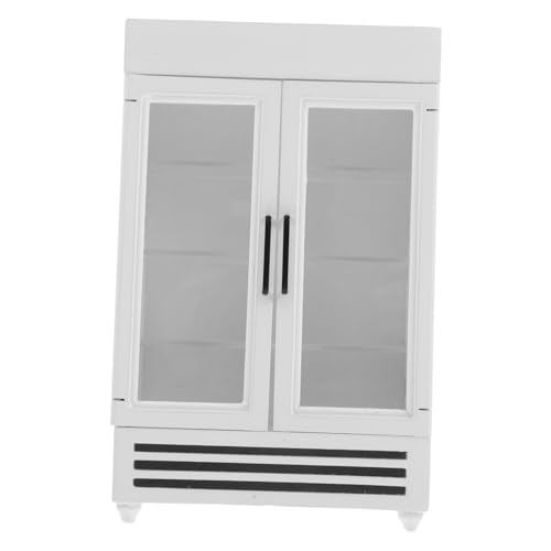 TOYANDONA Maßstab Holz Kühlschrank Weißer Mini Kühlschrank für Puppen Getränke Kühlgerät für Kreative Rollenspiele und Bastelprojekte TOYANDONA Maßstab Holz Kühlschrank Weißer Mini Kühlschrank für Puppen Getränke Kühlgerät für Kreative Rollenspiele und Bastelprojekte von TOYANDONA