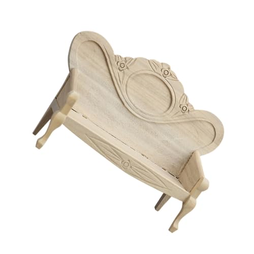 TOYANDONA Maßstab Puppenhaus Holz Sofa Sessel Miniaturmöbel Wohnzimmer Dekoration Handgefertigt Sicher Glatte Oberfläche Zeitloses Design Für Sammler TOYANDONA Maßstab Puppenhaus Holz Sofa Sessel Miniaturmöbel Wohnzimmer Dekoration Handgefertigt Sicher Glatte Oberfläche Zeitloses Design Für Sammler von TOYANDONA