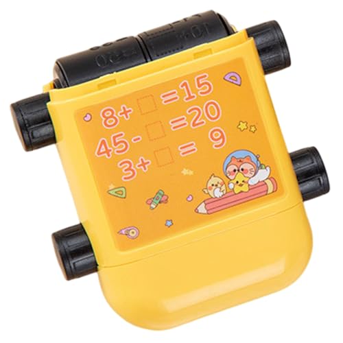 TOYANDONA Mathe Rollstempel Kunststoff mit Zahlen Addition Subtraktion Lernstempel Wiederverwendbar Verschleißfest für Schule und Zuhause TOYANDONA Mathe Rollstempel Kunststoff mit Zahlen Addition Subtraktion Lernstempel Wiederverwendbar Verschleißfest für Schule und Zuhause von TOYANDONA