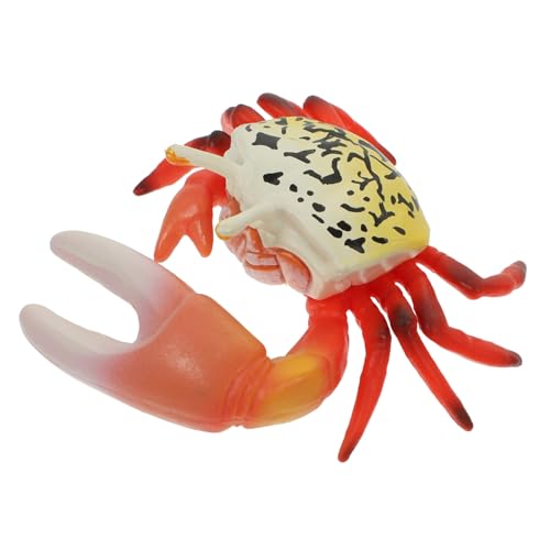 TOYANDONA Künstliche Modelle von Meeresbewohnern bastelzeug Craft Spielzeug Weihnachtsdekorationen Dekoration Krabbe Partykrabbe EIN Bad nehmen schmücken Füllstoff Ornamente von TOYANDONA