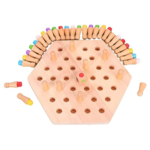TOYANDONA Memory Schachspiel aus Holz Langlebiges Gedächtnisspiel für Fördert Logisches Hand Auge Koordination und Konzentration Familienspiel für Frühkindliche Bildung TOYANDONA Memory Schachspiel aus Holz Langlebiges Gedächtnisspiel für Fördert Logisches Hand Auge Koordination und Konzentration Familienspiel für Frühkindliche Bildung von TOYANDONA