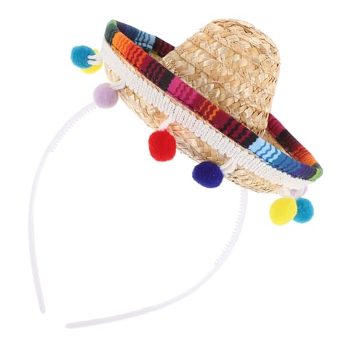 TOYANDONA Mexikanischer Hut Spanischer Strohhut Hut Für Kinder Mexiko-kappe Hawaiianischer Cosplay-hut Mini-sombrero Mexikanische Sommermütze Partyhüte Für Kinder Polyester TOYANDONA Mexikanischer Hut Spanischer Strohhut Hut Für Kinder Mexiko-kappe Hawaiianischer Cosplay-hut Mini-sombrero Mexikanische Sommermütze Partyhüte Für Kinder Polyester von TOYANDONA