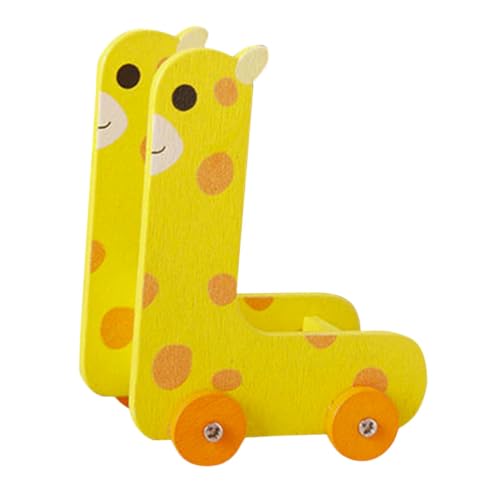 TOYANDONA Mini Aufbewahrungswagen Miniatur Deko Trolley für Puppenhaus Bastelprojekte Mikro Szene Kreative Aufbewahrung von TOYANDONA