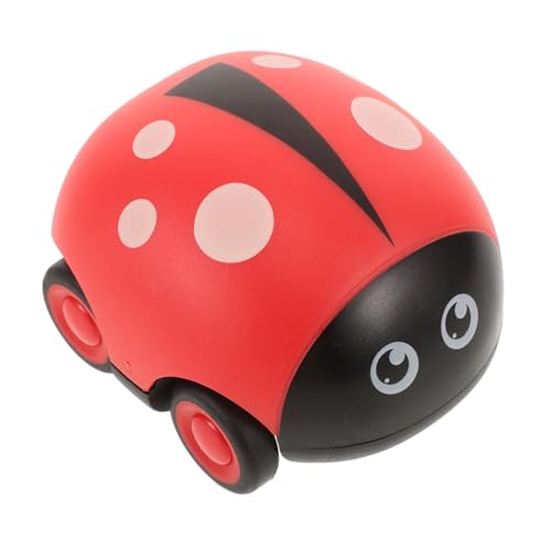 TOYANDONA Mini Aufziehauto Käferform Reibungsbetriebenes Spielzeugauto für Kleinkinder Lernspielzeug mit Doppel Zurückziehmechanismus Interaktives Mini Auto Partygeschenk für Jungen und von TOYANDONA