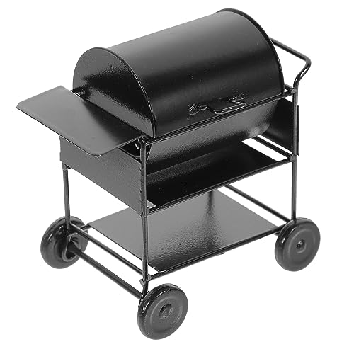 TOYANDONA Mini BBQ Rack Ornamente Mini-Puppenhausgrill Grillmodell für kleines Mini-Grillwerkzeug Mini-Hausgrillmodell Puppenhaus-Grill Mini- -Küchenstütze Miniatur BBQ Eisen Schwarz TOYANDONA Mini BBQ Rack Ornamente Mini-Puppenhausgrill Grillmodell für kleines Mini-Grillwerkzeug Mini-Hausgrillmodell Puppenhaus-Grill Mini- -Küchenstütze Miniatur BBQ Eisen Schwarz von TOYANDONA