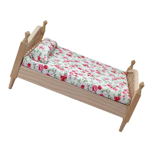 TOYANDONA Mini-Doppelbett für kleines Miniatur-Bettdekoration Heimdekoration kleine Tischdekoration kinderzimmer kinderspielzeug Puppenhausmöbel Puppenhausbett Holz TOYANDONA Mini-Doppelbett für kleines Miniatur-Bettdekoration Heimdekoration kleine Tischdekoration kinderzimmer kinderspielzeug Puppenhausmöbel Puppenhausbett Holz von TOYANDONA