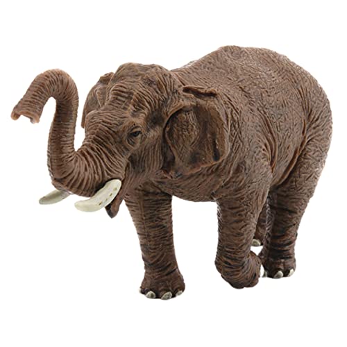 TOYANDONA Mini Elefant Figur Aus Asiatisches Wildtier Modell Für Dekoratives Elefant Statische Elefant Deko Für Zuhause TOYANDONA Mini Elefant Figur Aus Asiatisches Wildtier Modell Für Dekoratives Elefant Statische Elefant Deko Für Zuhause von TOYANDONA