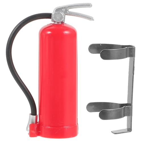 TOYANDONA Mini Feuerlöscher Modell mit Aufklebern Rc Kettenfahrzeug Dekoration Langlebig Feine Verarbeitung Glatte Oberfläche für Miniatur Landschaften und Autodekoration TOYANDONA Mini Feuerlöscher Modell mit Aufklebern Rc Kettenfahrzeug Dekoration Langlebig Feine Verarbeitung Glatte Oberfläche für Miniatur Landschaften und Autodekoration von TOYANDONA
