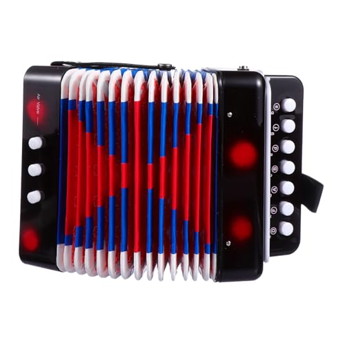 TOYANDONA Mini Hand Akkordeon Musikinstrument Pädagogisches Langlebiges Kindgerechtes Design Fördert Kreativität und Hand Auge koordination für Junge Mädchen und Jungen TOYANDONA Mini Hand Akkordeon Musikinstrument Pädagogisches Langlebiges Kindgerechtes Design Fördert Kreativität und Hand Auge koordination für Junge Mädchen und Jungen von TOYANDONA