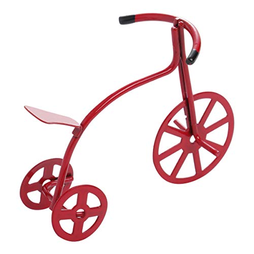 TOYANDONA Mini Dreirad Für Dekorative Miniatur Spielzeugmöbel Rot Als Wohnaccessoire Für Kinderzimmer Und TOYANDONA Mini Dreirad Für Dekorative Miniatur Spielzeugmöbel Rot Als Wohnaccessoire Für Kinderzimmer Und von TOYANDONA