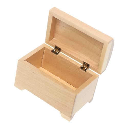 TOYANDONA Mini-Holzkiste Miniatur-schmuckkuchen Puppenhaus-Miniatur-Szenenmodell aufbewahrungsdose Storage Boxes schmücken Mini-Aufbewahrungshalter Mini-Hauszubehör Spielzeug Kasten Korb von TOYANDONA