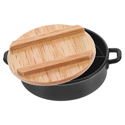 TOYANDONA Mini-Hot Pot für kinderspielzeug Toys for spielsachen Küchenutensilien für kleine Häuser geben vor, zu Sein Harz von TOYANDONA