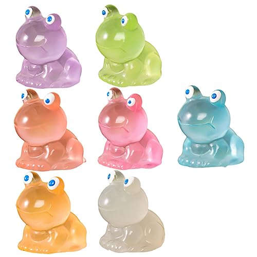 TOYANDONA Miniatur-Frosch- Kunstharz Bastelset Für Zuhause Büro Schreibtisch Dekoration 7-TLG. TOYANDONA Miniatur-Frosch- Kunstharz Bastelset Für Zuhause Büro Schreibtisch Dekoration 7-TLG. von TOYANDONA