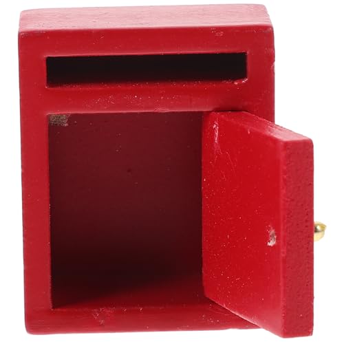 TOYANDONA Mini Mailbox Modell 1:12 Miniatur Mailbox Holz Mailbox Figur. TOYANDONA Mini Mailbox Modell 1:12 Miniatur Mailbox Holz Mailbox Figur. von TOYANDONA