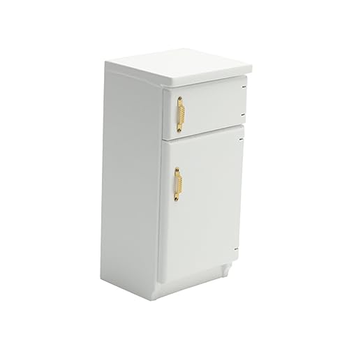 TOYANDONA Mini Kühlschrank Für Maßstab Dekorativer Kühlschrank Kreative Möbel Für Dekoration Design Spielzeug von TOYANDONA