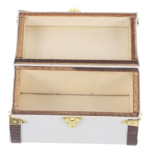 TOYANDONA Mini -Modellkoffer Mini-Reisekoffer Mini-Koffer- Mini-Hauskoffer Mini-Gepäckkoffer Mikroszenenverzierung Mini-Koffer schmücken Miniaturen mit Tragen Mini -Hausdekoration Haut von TOYANDONA