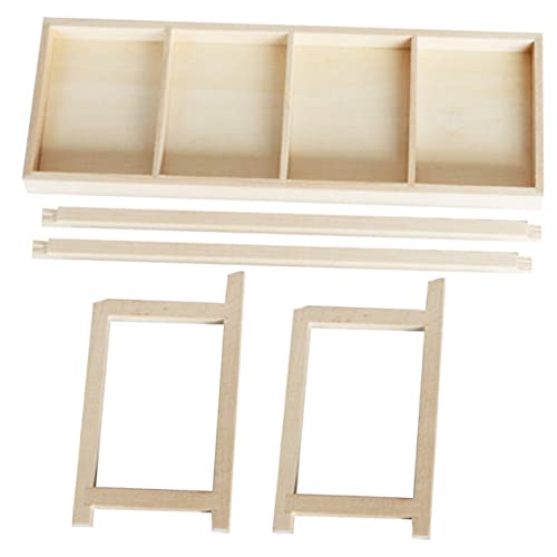 TOYANDONA Mini-Möbel Bausatz Puppe Toys spielsachen für Kinderzimmer dollhaus playmobilhauser Micro Miniaturmöbel Kinderzubehör Mini Möbel Mini-Hausbedarf hölzern Khaki TOYANDONA Mini-Möbel Bausatz Puppe Toys spielsachen für Kinderzimmer dollhaus playmobilhauser Micro Miniaturmöbel Kinderzubehör Mini Möbel Mini-Hausbedarf hölzern Khaki von TOYANDONA