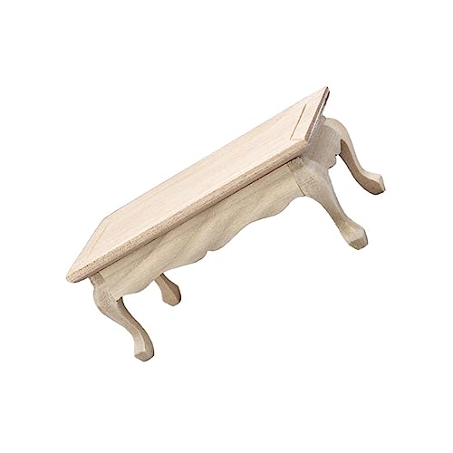 TOYANDONA Mini-Möbel Couchtisch für spielzeuge für Dollhouse Furniture spielzeuge Desk Decoration Puppenhaus-Minitisch Mini-Möbelzubehör Holz Beige TOYANDONA Mini-Möbel Couchtisch für spielzeuge für Dollhouse Furniture spielzeuge Desk Decoration Puppenhaus-Minitisch Mini-Möbelzubehör Holz Beige von TOYANDONA