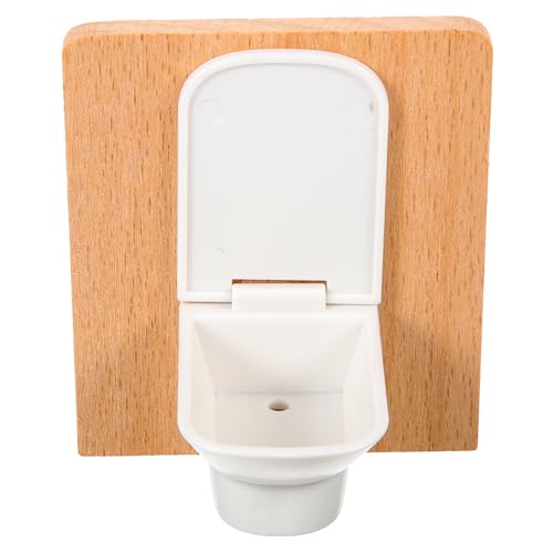 TOYANDONA Mini-Möbel Spielzeug Winzige Toilette Puppenhaus Möbel Toilette Mini Toilette Miniatur Toilette Puppenhaus Möbel Zubehör Miniatur Puppen Zubehör Zarte Kleine Holzmöbel von TOYANDONA