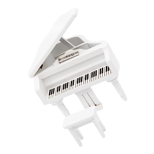 TOYANDONA Mini-Piano-Modell Mini Möbel Klavier Mini Miniaturklavierspielzeug Klein Puppe Vorgibt Mini Miniaturmöbel Selber Machen Mini - Winziges Klavier Mini-hausdekoration Weiß Holz TOYANDONA Mini-Piano-Modell Mini Möbel Klavier Mini Miniaturklavierspielzeug Klein Puppe Vorgibt Mini Miniaturmöbel Selber Machen Mini - Winziges Klavier Mini-hausdekoration Weiß Holz von TOYANDONA