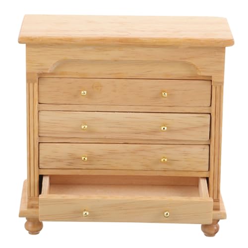 TOYANDONA Miniatur-küchenschrank Aus Holz Für Puppenhaus-Dekoration Wohnzimmer Kleiner Schrank TOYANDONA Miniatur-küchenschrank Aus Holz Für Puppenhaus-Dekoration Wohnzimmer Kleiner Schrank von TOYANDONA