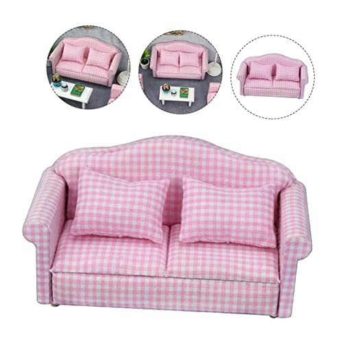 TOYANDONA Mini Sofa für Puppenhaus Kissen für DIY Mini Haus Deko Kompakt und Gestaltet Perfektes Zubehör für Puppen und Kreative TOYANDONA Mini Sofa für Puppenhaus Kissen für DIY Mini Haus Deko Kompakt und Gestaltet Perfektes Zubehör für Puppen und Kreative von TOYANDONA