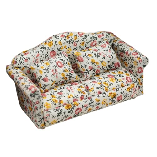TOYANDONA Puppenhaus Sofa 12 Maßstab Wohnzimmer Öbel Doppelsofa Aus Stoff Für Miniatur Landschaft Und Dekoration Ideal Für Und Sammler Puppenhaus Kinderzimmer TOYANDONA Puppenhaus Sofa 12 Maßstab Wohnzimmer Öbel Doppelsofa Aus Stoff Für Miniatur Landschaft Und Dekoration Ideal Für Und Sammler Puppenhaus Kinderzimmer von TOYANDONA